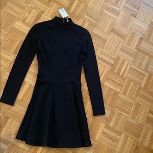 Black long sleeve dress